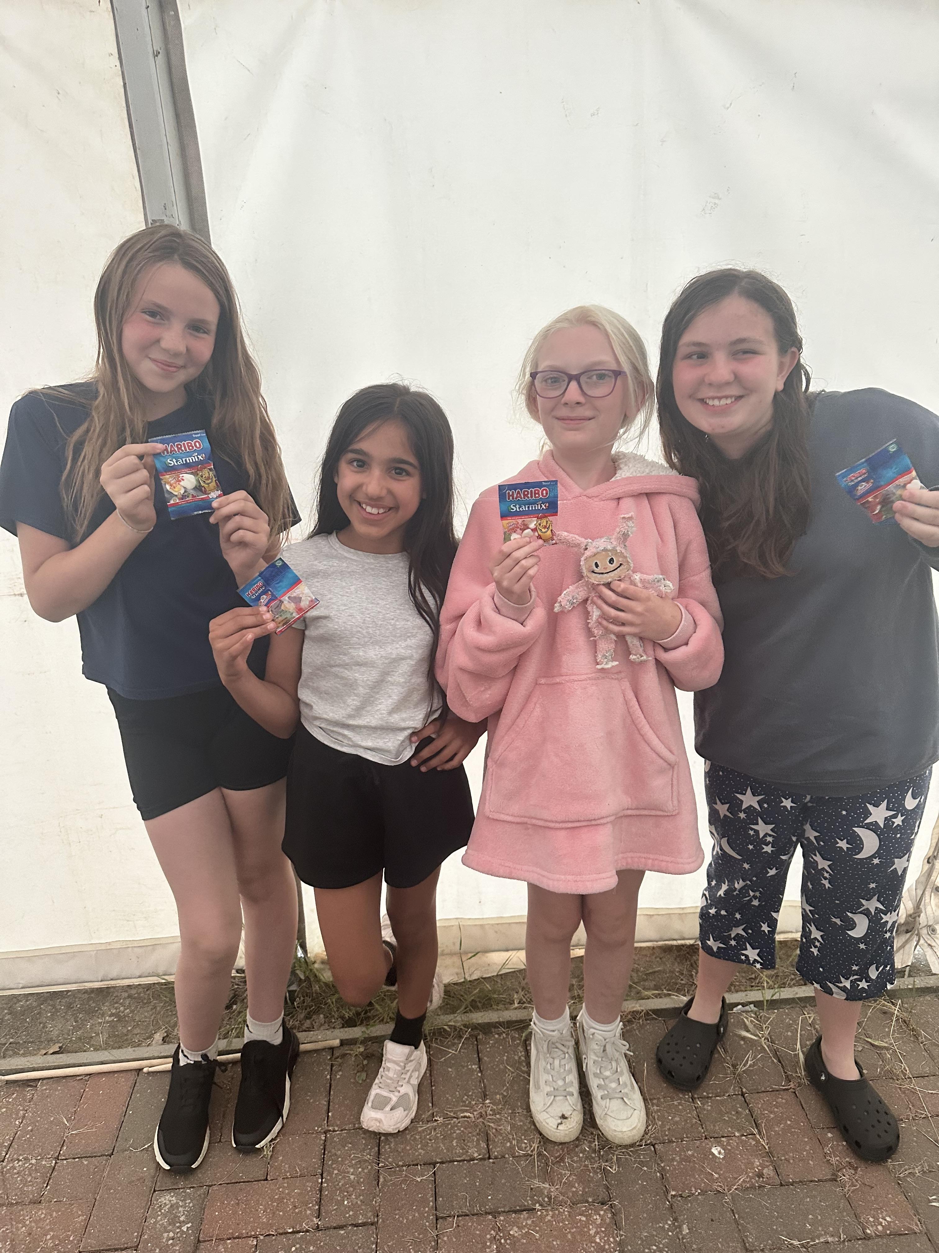 Our winning quiz team 